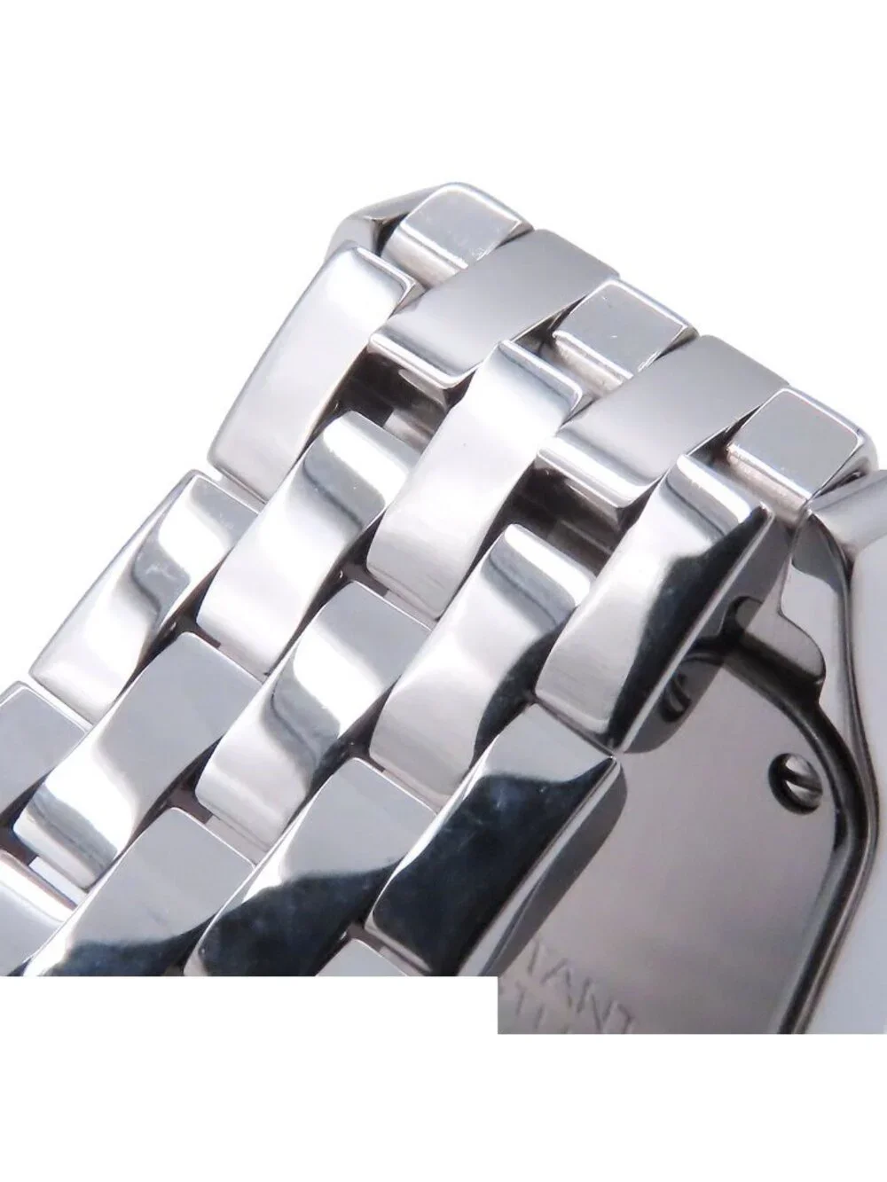 Cartier Santos Demoiselle Ivory Stainless Steel Watch Quartz